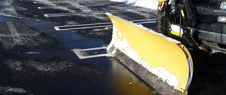 Commercial snow removal in Hamilton County