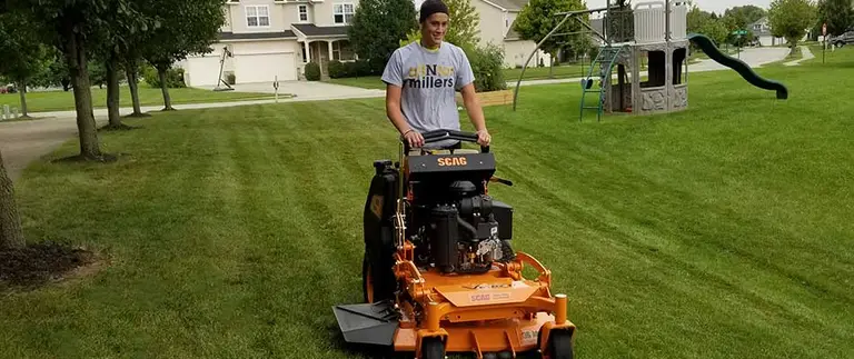 Lawn mowing service in Noblesville
